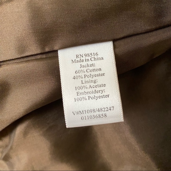 Coldwater Creek Embroidered Jacket - Picture 5 of 12